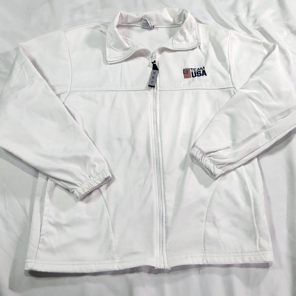 Team USA United States Olympic Comittee Zip Jacket-Medium   Lot N